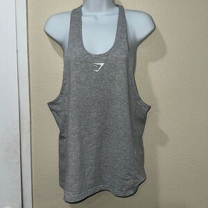 GYMSHARK woman’s gray tank top M